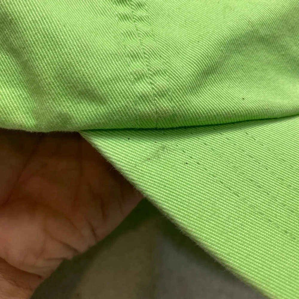 Polo Ralph Lauren Hat Unisex OS Lime Green Baseball Cap Embroidered Pony